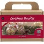 Mini-DIY-Set Christbaumkugeln - Pailletten