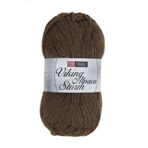 Wikingergarn Alpaca Storm 50g - Braungrau (508) Wikingergarn Alpaca Storm 50g - Braungrau (508)
