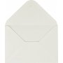 Umschlag - gebrochenes Wei - 11,5 x 16 cm - 10 Stk