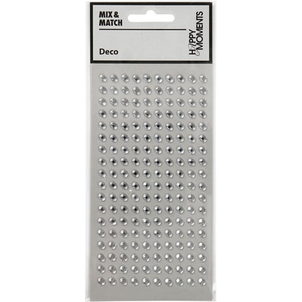 Strasssteine - Silber - 5 mm - 144 Stk