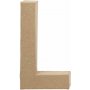 Pappbuchstabe - L - 5 cm