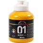 Schulfarbe - Acryl - Gelb - glnzend - 500 ml