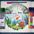 Kundenbild Fasermaler Triplus Color im Etui 1mm - 10 Stifte