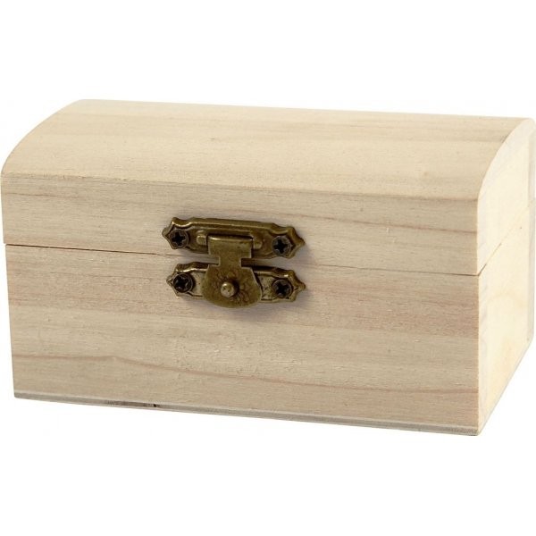 Schatztruhe/Schmuckkstchen - 9 x 5,2 x 4,9 cm - 10 Stk