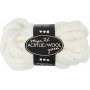 XL-Acrylgarn mit Wolle - 300 g - gebrochenes Wei