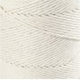 Makramee-Garn - gebrochenes Wei - 2 mm - 198 m