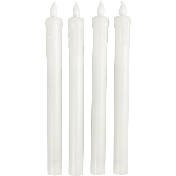 LED-Kerzen - 4 Stk