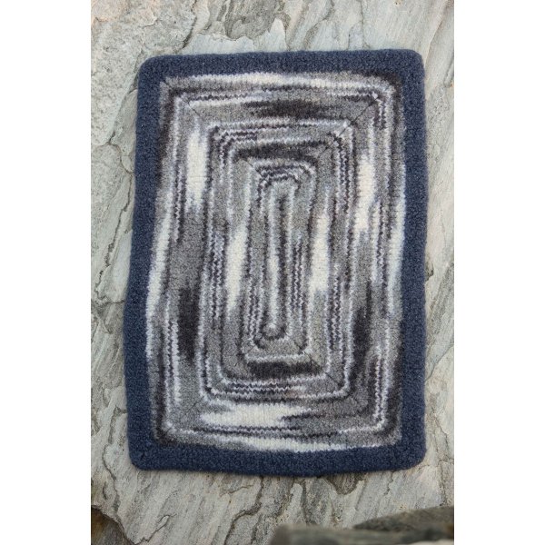Strickmuster - Sitzpolster mit Raglan