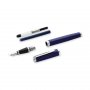 Fllfederhalter Waterman Exception Slim Laque - Silberbesatz - Feines Blau