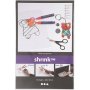 Schrumpffolien - Glnzend transparent - 10 Blatt
