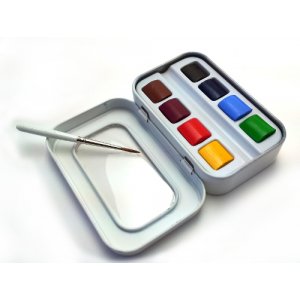 Aquarell-Set Sennelier - 8 x 1/2 Tasse Aquarell-Set Sennelier - 8 x 1/2 Tasse