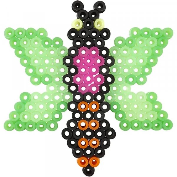 Perlenteller - Oval, Herz, Sechseck, Kreis, Quadrat, Stern - 7x7,5-10,5x9,5 cm - 6 Stk