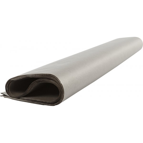 Seidenpapier - dunkelgrau - 50 x 70 cm - 14 g - 25 Blatt