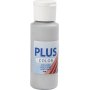 Plus Color Hobbyfarbe - Silber - 60 ml