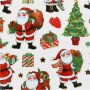 Aufkleber - klassische Weihnachtsfiguren