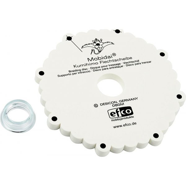 Kumihimo-Platte zum Flechten - 16 cm