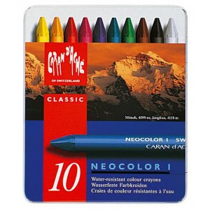 Wachsmalstift Caran d'Ache NeoColor I - 10 Buntstifte Wachsmalstift Caran d'Ache NeoColor I - 10 Buntstifte