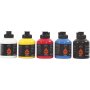 Pigment Art School - Primrfarben - seidenmatt - 5 x 500 ml