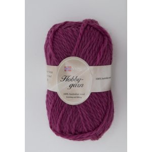 Wikingergarn Hobbygarn 50g - Cerise (965) Wikingergarn Hobbygarn 50g - Cerise (965)