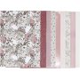 Vivi Gade Designpapier in Blcken - Beige/Rosa - 24 Blatt