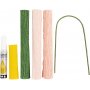 Mini-DIY-Kit Krepppapier - Pfingstrose