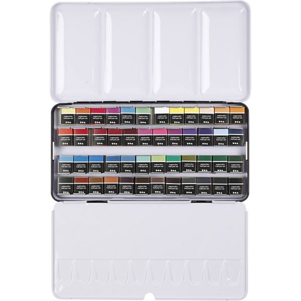 Art Aqua Aquarellfarben - Standardfarben - 48 Stk
