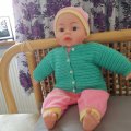Kundenbild Strickmuster - Für die Puppe: Pullover, Strickjacken, Strumpfhosen und Mützen