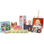 Leinwand - wei - 15 x 15 cm - 80 Stk