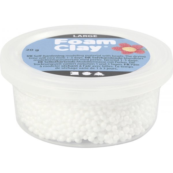 Foam Clay Groe gemischte Farben - 8 x 20 g