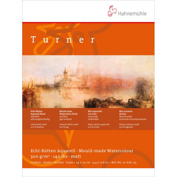Aquarellblock Hahnemhle Wturner 300g Matt