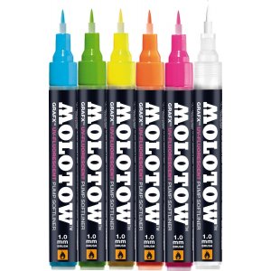 Molotow GRAFX Softliner UV-Fluoreszierend Molotow GRAFX Softliner UV-Fluoreszierend