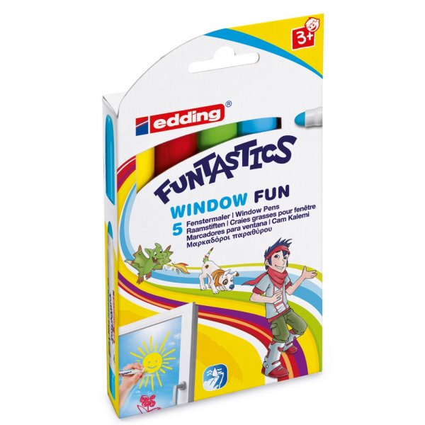 Edding Fensterspa - 5 Teile