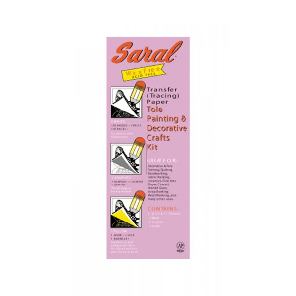 Saralpapier - Hobby-Set 3 - Wei, Gelb, Graphit - 21,6 x 27,9 cm