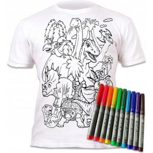 Färben Sie Ihr T-Shirt - Dinosaurier Färben Sie Ihr T-Shirt - Dinosaurier