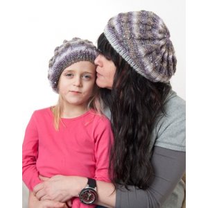 Strickanleitung - Baskenmützen für Kinder und Damen Strickanleitung - Baskenmützen für Kinder und Damen