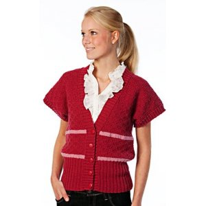 Strickmuster - Kurzarmweste Strickmuster - Kurzarmweste