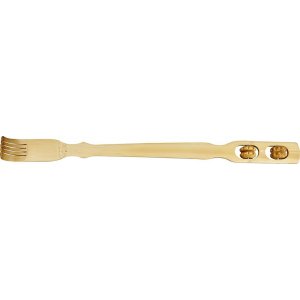 Rückenkratzer aus Holz mit Massagerad Rückenkratzer aus Holz mit Massagerad