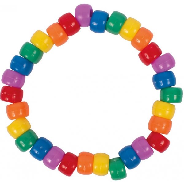 Kongoperlen Regenbogen  9 mm, 1000 Stk