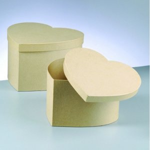 Box Jumbo-Set 34x33x20,5 / 30x29,5x18,5c - 2 Teile 2 Teile Herz Box Jumbo-Set 34x33x20,5 / 30x29,5x18,5c - 2 Teile 2 Teile Herz
