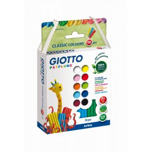 Modelliermasse Giotto Patplume - 10x20g Modelliermasse Giotto Patplume - 10x20g
