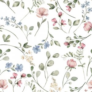 Livia Vorhangstoff blau/rosa Fb Livia Vorhangstoff blau/rosa Fb