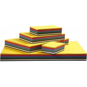 Kreativkarton - gemischte Farben - A3, A4, A5, A6 - 1500 Stk Kreativkarton - gemischte Farben - A3, A4, A5, A6 - 1500 Stk