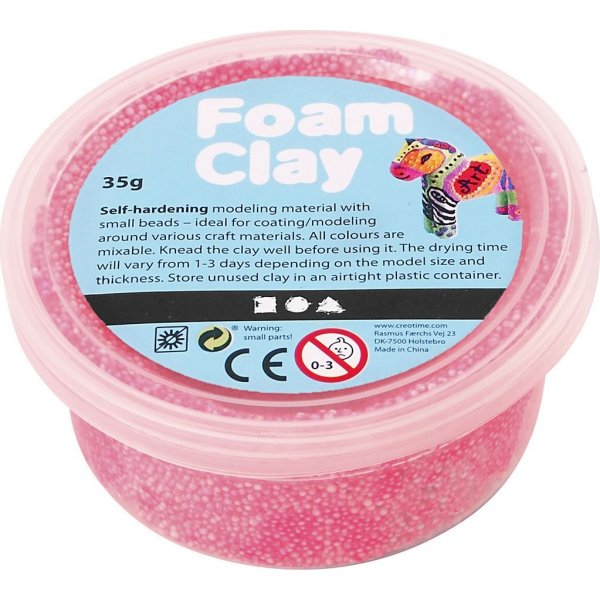 Foam Clay - Neonrosa - 35 g