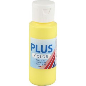 Plus Color Hobby Farbe - Primärgelb - 60 ml Plus Color Hobby Farbe - Primärgelb - 60 ml