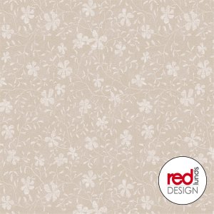 Wachstuch mit Blattmotiv - Beige Wachstuch mit Blattmotiv - Beige