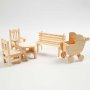 Minimbel - 5er-Pack - Stuhl - Bank - Schaukelstuhl - Tisch - Kinderwagen