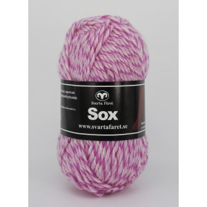 Sox 50g - Rosa/Dunkelrosa/ungebleicht (10)
