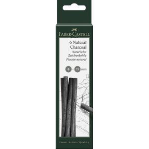 Zeichenkohle - Faber-Castell - Naturkohle Zeichenkohle - Faber-Castell - Naturkohle