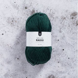 Mittlerer Raggi 100g - Forrest Green Mittlerer Raggi 100g - Forrest Green