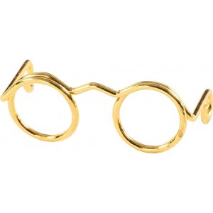 Gläser - Gold - 25 mm - 10 Stk Gläser - Gold - 25 mm - 10 Stk